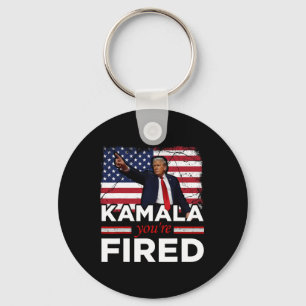 Kamala You are Fired Funny Schlüsselanhänger