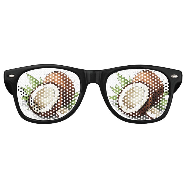 KAMALAS KOKOUSSUNGLASSEN PARTYBRILLE (Vorderseite)