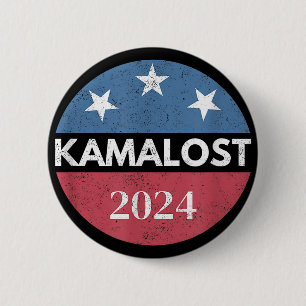 Kamalost Harris verlor 2024 Trump gewann 47. Präsi Button