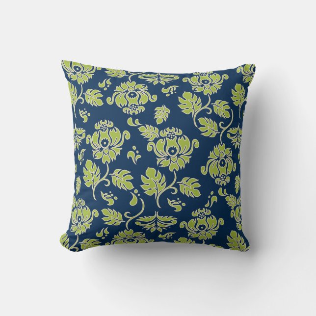 Kamaole Hawaii Tropical Floral Square Pillows Kissen (Vorderseite)