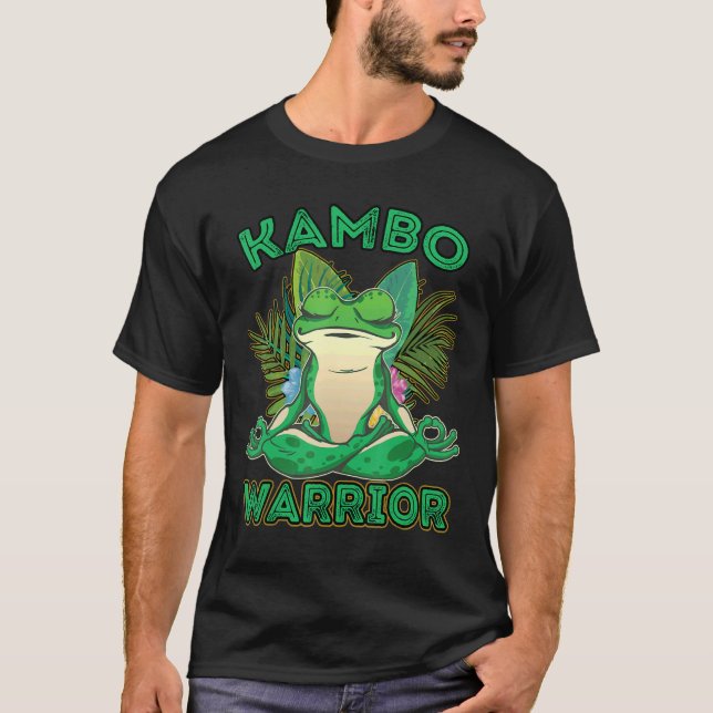 Kambo Warrior Frog Ceremony Plant Medicine T-Shirt (Vorderseite)