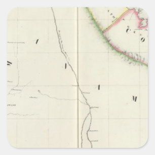 Kambodscha 105 quadratischer aufkleber