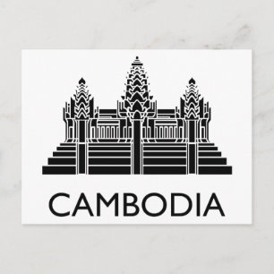 Kambodscha Angkor Wat Postkarte