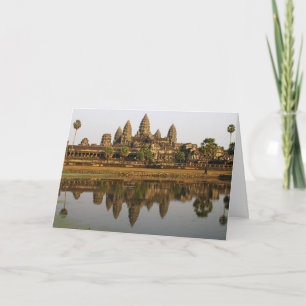 Kambodscha   Angkor Wat Travel Foto Custom Card Karte