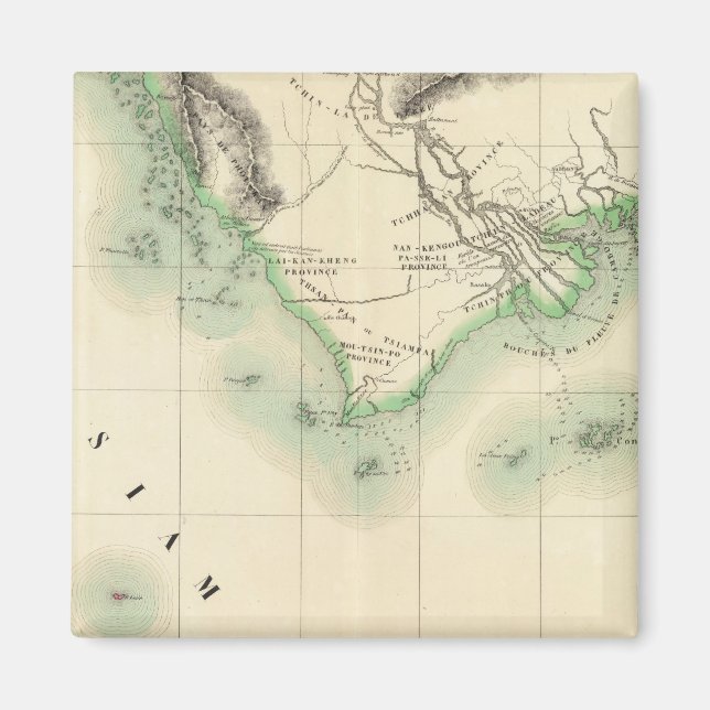 Kambodscha, Asien 11 Magnet (Vorne)