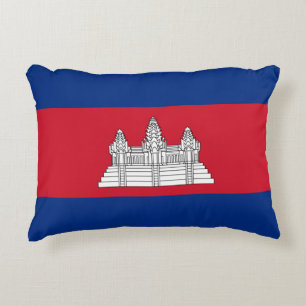 Kambodscha-Flagge Dekokissen