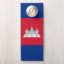 Kambodscha-Flagge Türanhänger