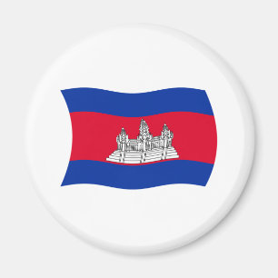 Kambodscha-Flaggen-Magnet Magnet