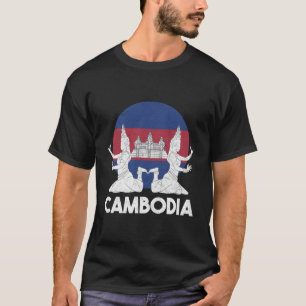 Kambodscha Kambodscha Khmer Traditioneller Tanz Ap T-Shirt