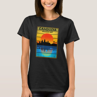 Kambodscha Kambodschaner Khmer Stolz Liebe Vintage T-Shirt