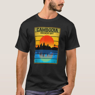 Kambodscha kambodschanisch Khmer Stolz Liebe Vinta T-Shirt