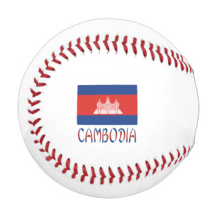 Kambodscha Kambodschanische Flagge Personalisierte Baseball