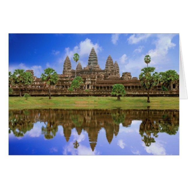 Kambodscha, Kampuchea, Angkor Wat Tempel. (Vorderseite (Horizontal))