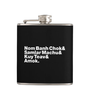 Kambodscha/Khmer Street Food Flachmann