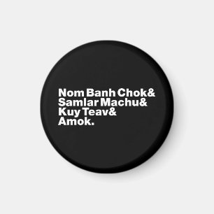 Kambodscha/Khmer Street Food Magnet