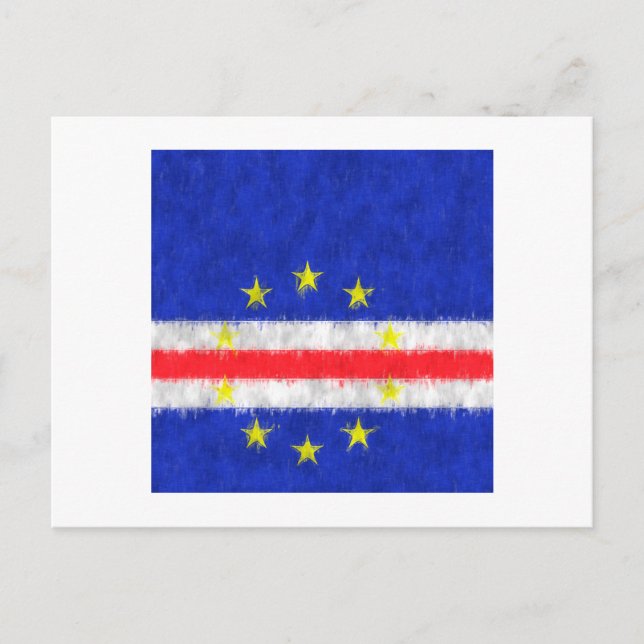 Kambodscha Ölgemälde Zeichnend Postkarte (Vorderseite)