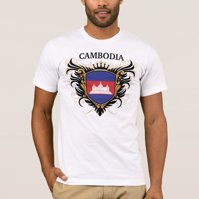 Kambodscha [personifizieren Sie] T-Shirt (Vorderseite)