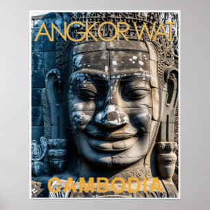 Kambodscha-Plakat Poster
