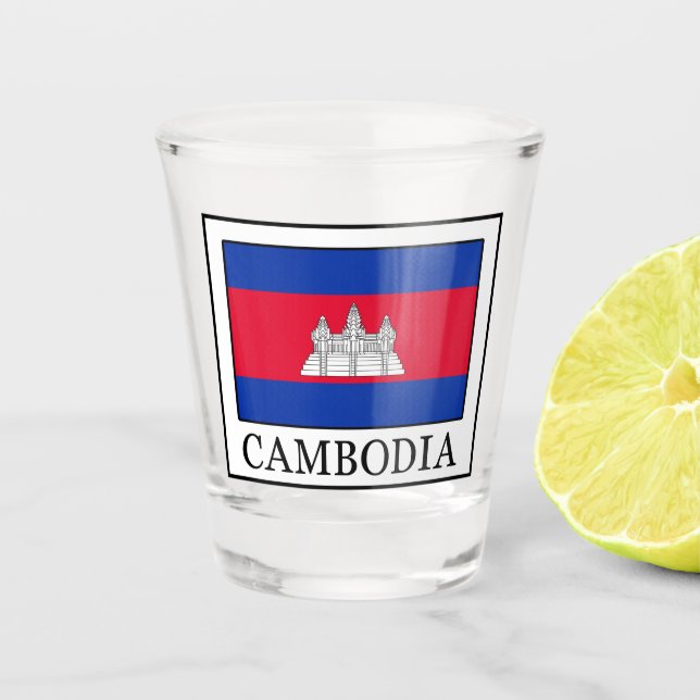 Kambodscha Schnapsglas (Vorderseite)