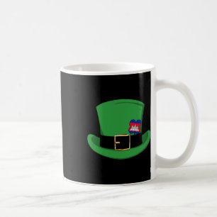 Kambodscha Stolz Kambodschanische Flagge St. Patri Kaffeetasse