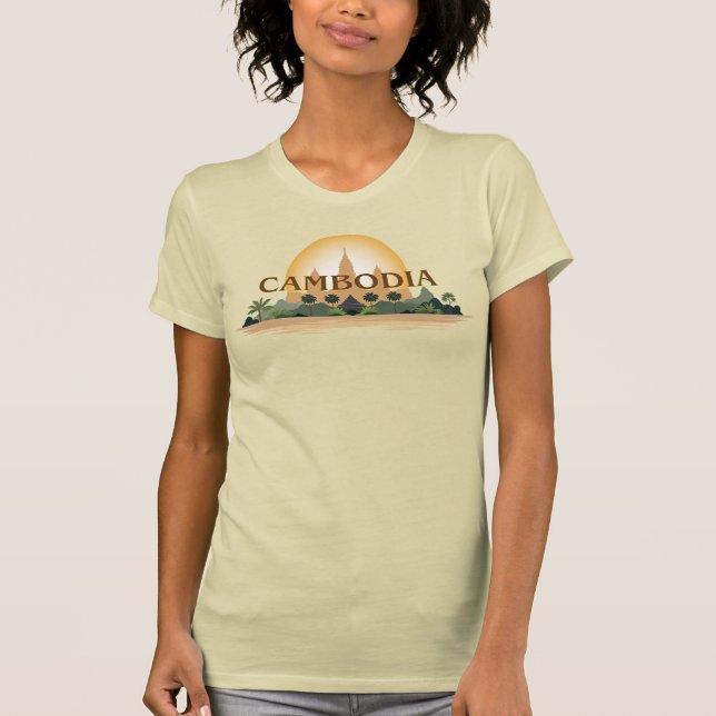 Kambodscha T-Shirt (Vorderseite)