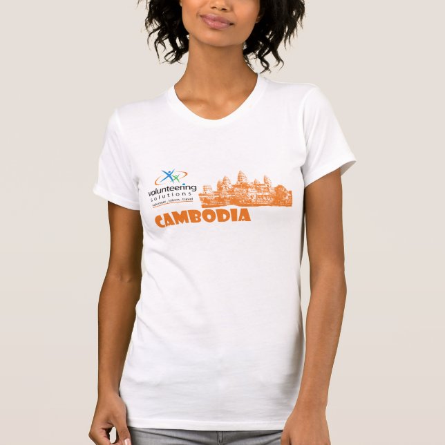 Kambodscha-T - Shirt - Freiwillig erbieten der (Vorderseite)