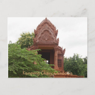 Kambodscha-Tempel Poscard Postkarte