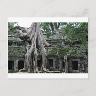 Kambodscha-Tempel Postkarte