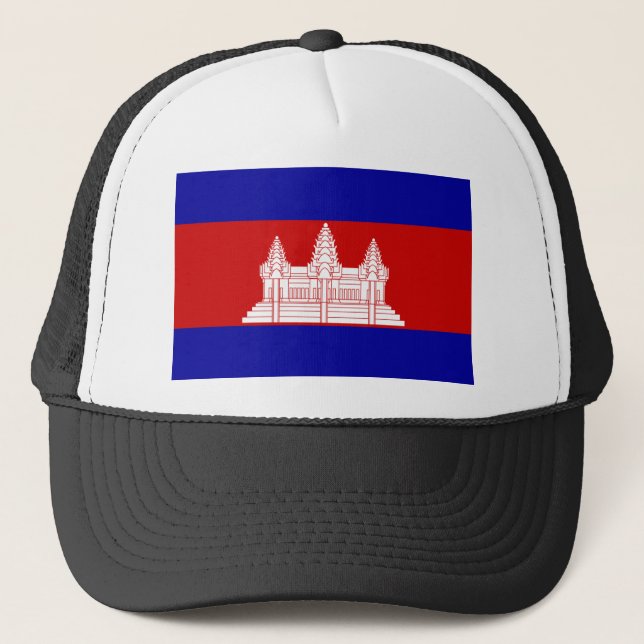 Kambodscha Truckerkappe (Vorderseite)