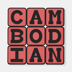 Kambodschaner, Nationalität Magnet
