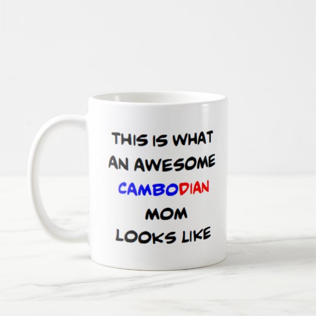 Kambodschanerin, phantastisch kaffeetasse (Links)
