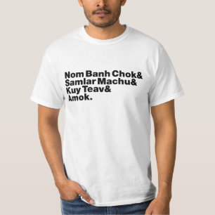 Kambodschanisch/Khmer Street Food T-Shirt
