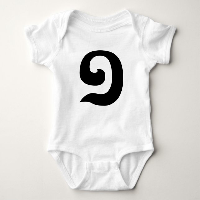 Kambodschanisch Nummer 1 / Eins / ១ (Mulah, a. a.  Baby Strampler (Vorderseite)