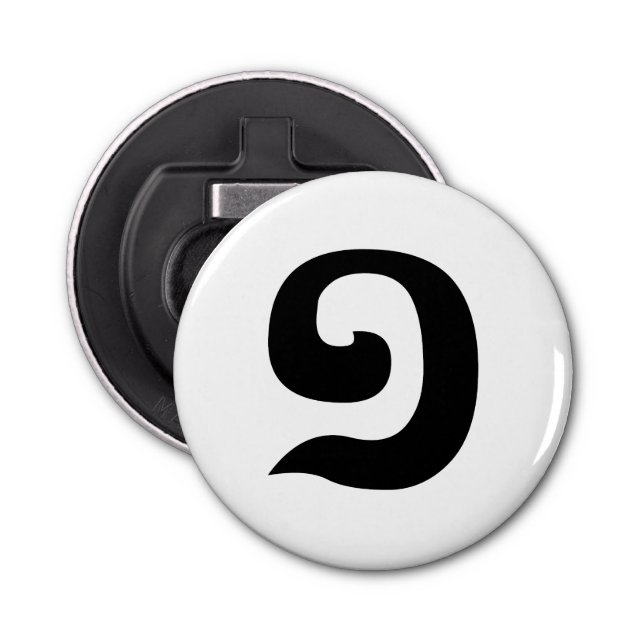 Kambodschanisch Nummer 1 / Eins / ១ (Mulah, a. a.  Flaschenöffner (Vorderseite)