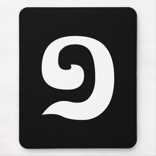 Kambodschanisch Nummer 1 / Eins / ១ (Mulah, a. a.  Mousepad (Vorne)