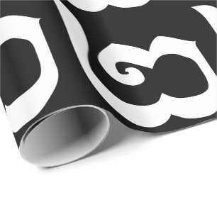 Kambodschanisch Nummer 2 / Zwei / ២ (Pi) Khmer Geschenkpapier