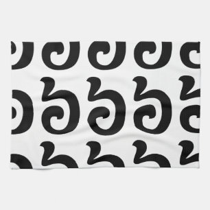 Kambodschanisch Nummer 6 / Sechs / ៦ (Pram Mulah)  Handtuch