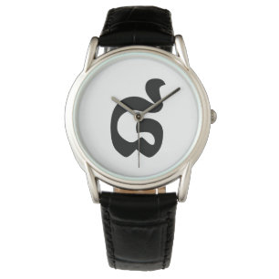 Kambodschanische Nummer 8 / Acht / ៨ (Pram Bei) Kh Armbanduhr