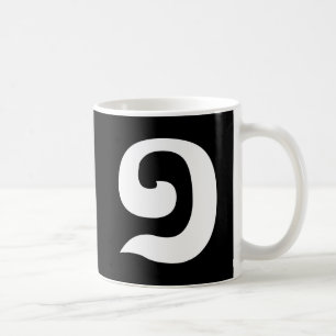 Kambodschanische Zahl 1 / Eins / ១ (Muəj) Khmer Sp Kaffeetasse