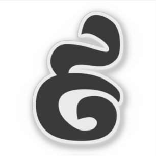 Kambodschanischer Nr.9/neun/៩ (Pram Buen) Khmer Aufkleber