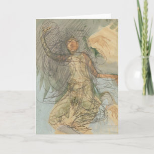 Kambodschanischer Tänzer Karte