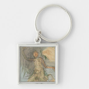 Kambodschanischer Tänzer Schlüsselanhänger