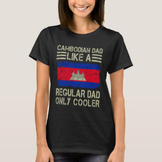 Kambodschanischer Vater wie ein normaler Vater, nu T-Shirt