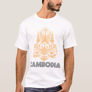 Kambodschanisches Emblem T-Shirt