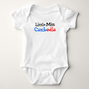 kambodschanisches Little Miss Baby-Body Baby Strampler