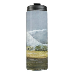 Kamchatka Geysers Oil Landscape Thermosbecher