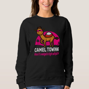 Kamel Abschleppen Retro Kamel Abschleppen Hallow Sweatshirt