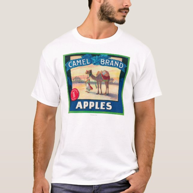 Kamel-Apple-Aufkleber - Washington-Staat T-Shirt (Vorderseite)