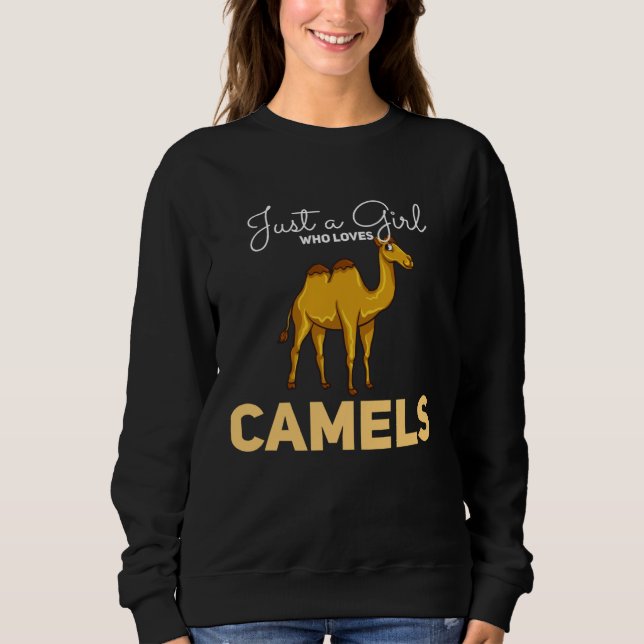 Kamel Bauer Männer Frauen Sweatshirt (Vorderseite)