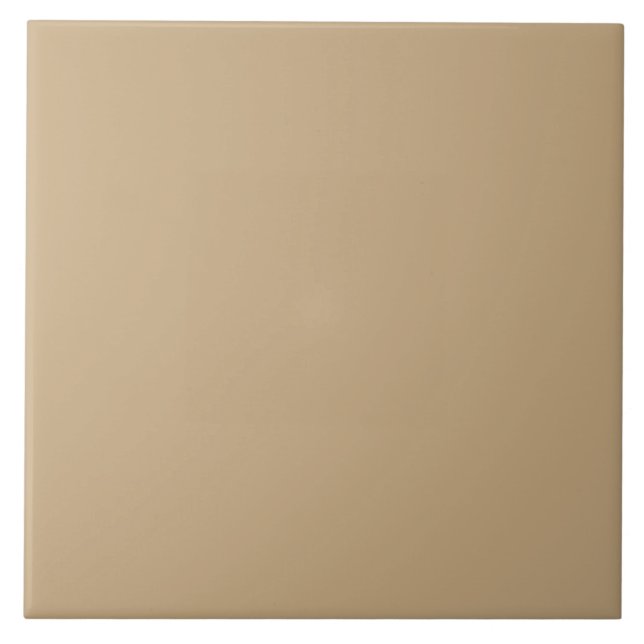 Kamel-Beige Fliese (Vorderseite)